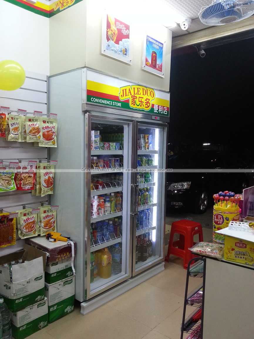 雙門(mén)便利店冷柜